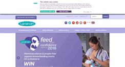 Desktop Screenshot of lansinoh.co.uk